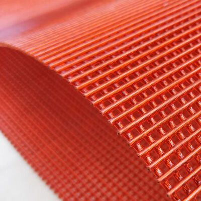 Polyurethaan bekleed staaldraad touw Tufflex scherm in vierkante temperatuur 10 mm x 10 mm