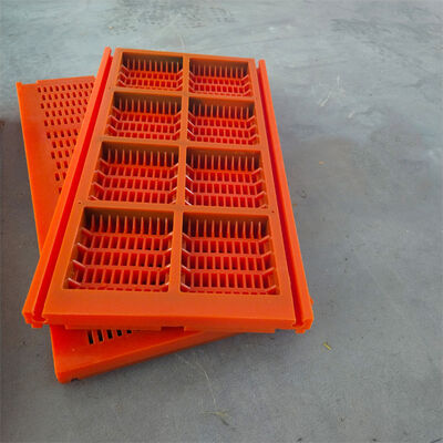 Industriële lineaire trillingsscherm Nieuwe polyurethaan zeefmachine voor ontwatering van erts en vloeibare zeefmachine