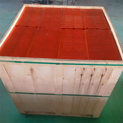 LS300*500 Polyurethane Screen Mesh Materiaal Stalen frame En Polyurethane oppervlak
