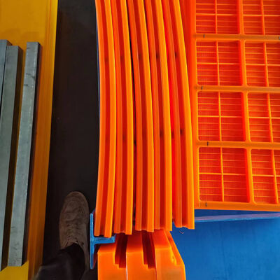WS 85 Modulair polyurethaan scherm 600x600 mm Anti-verstopt voor de behandeling van koolmijnreserves