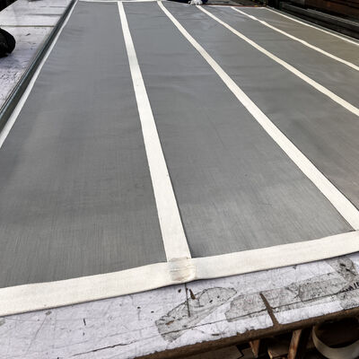 Het klantgerichte Vierkante Scherm Mesh Mat For Vibrating van het Gatenroestvrije staal