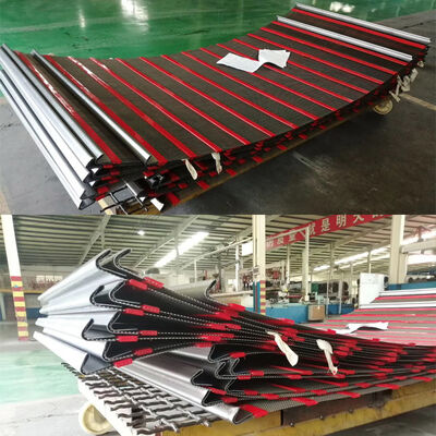 Polyurethaan Zelfreinigend Zeefdoek met Roestvrijstalen Gaas + PU Strip en Verstelbare Maaswijdte voor Mijnbouw en Industriële Toepassingen