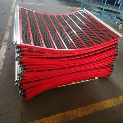 65MN Stalen Zelfreinigend Draadgaas met 1,2 mm-20 mm Maaswijdte en 0,4 mm Draaddiameter voor Fijne Materiaal Sortering