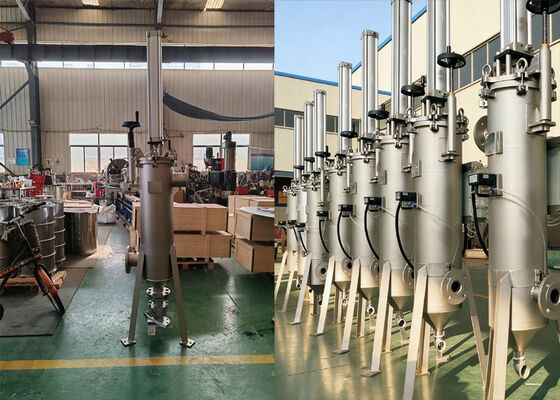 Automatisch pneumatisch schrapertype zelfreinigend filter voor de chemische industrie