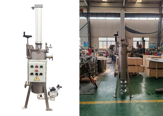Automatische zelfreinigende pneumatische schraperfilterzeef