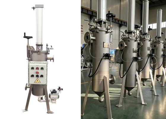 Automatisch pneumatisch schrapertype zelfreinigend filter voor de chemische industrie