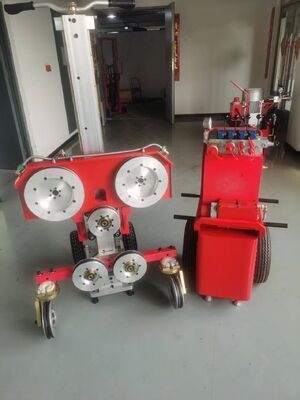 HT 25kw hydraulische draadzaag kan gemakkelijk verschillende werkomstandigheden aan
