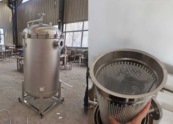 Hoogprecisiefiltratie industrieel snelopende zakfilter
