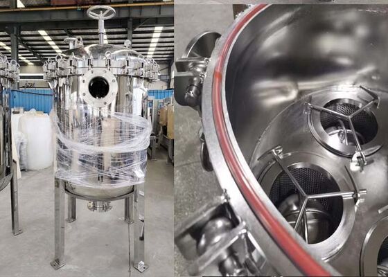 Industrie polijstbehandeling Multi-zakfilter voor waterbehandeling