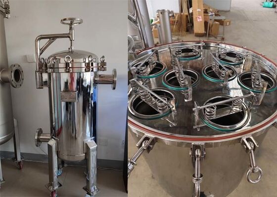 Multizakfilter voor industriële coatings