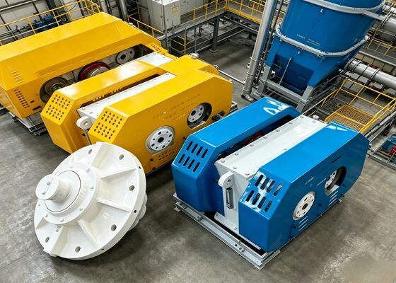 Dunne olie vibratie scherm Exciter Gear aangedreven mijnbouwapparatuur Hoogfrequente stabiele output