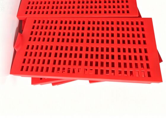 Polyurethaan bekleed staaldraad schermplaat voor betrouwbare zware taak sizing