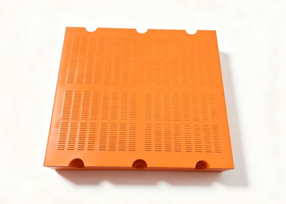 Bolt-down-polyurethaan schermpaneel voor rigide dek vibratie-scherm machines