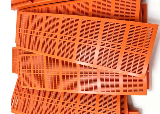 Modulair PU-schermpaneel met pin- en sleevebevestiging voor de steengroeven