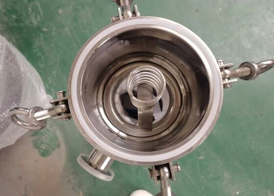 Industrieel roestvrijstalen filter met enkele zak voor de vulindustrie