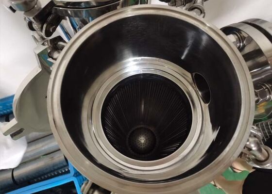Industriële roestvrijstalen enkele zakfilter voor zeewater