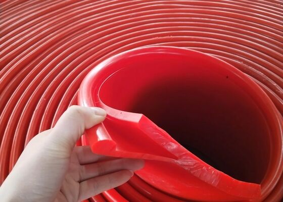 Transportband PU-plint Hoge elasticiteit Bulkmateriaaltransportsysteem