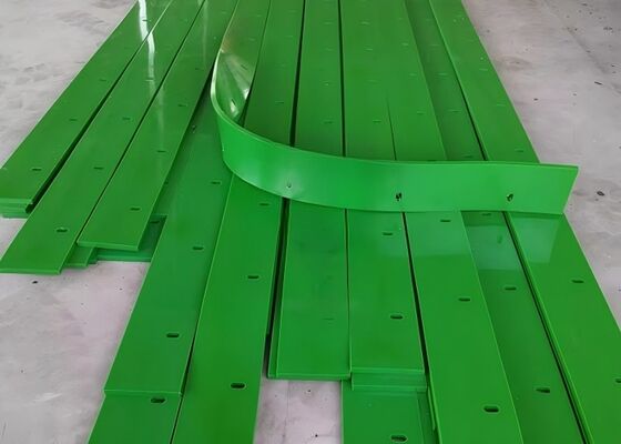 Transportband PU-plintafdichting 10 mm dikte Bulkmateriaal Transportband Stofopvang