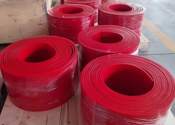 Polyurethane transportband rok board zwart PU materiaal lange levensduur mijnbouw transportband