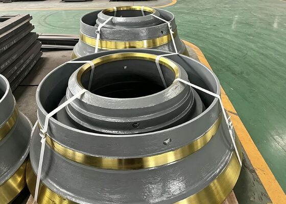 Hoogmanganes staal kaak slijtageplaten voor mijnbouw crusher slijtvast Mn18Cr2 met geoptimaliseerd tandprofiel