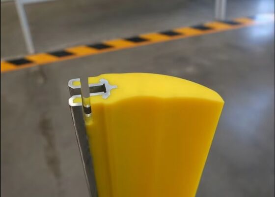 Polyurethaan transportbandreiniger Blauw mes Efficiënt carryback-verwijderingssysteem