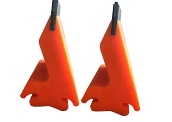 Vervoerband PU Schraper Orange Blade Heavy Duty Bulk Material Handling Gebruik