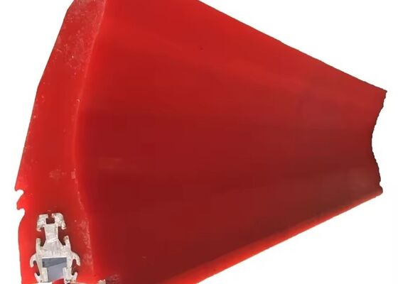 Vervoerband Primary Scraper Polyurethane Blade for Coal Processing Vervoerlijn