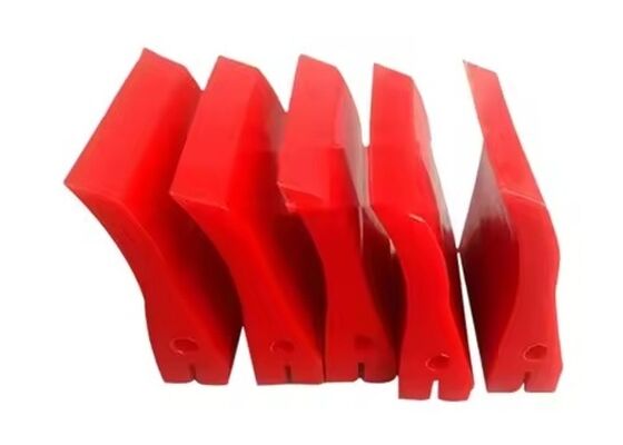 Heavy Duty Polyurethane Conveyor Cleaner High Tensile Strength Mining Toepassing