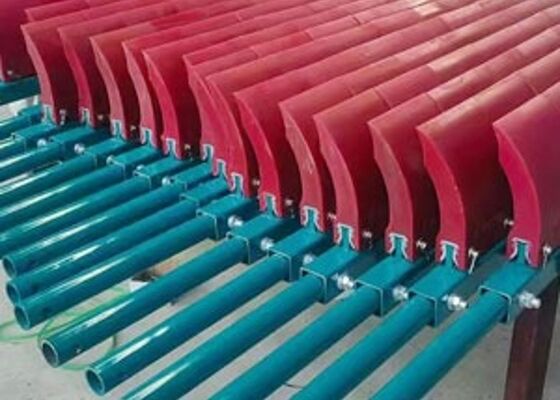 Gordelconveyor Polyurethane reinigingsapparatuur lemmet
