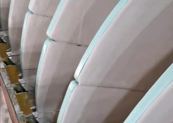Keramische filterplaat Aluminium materiaal Hoge stroom 1000 L per vierkante meter per uur