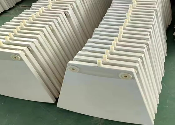 Keramische filterplaat Hoge stabiliteit Microporeuze structuur Chemische industriefiltratie