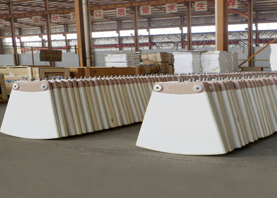 Keramische filterplaat Al2O3 Materiaal Hoogstabiliteit Chemische industrie Vaste afsplitsing