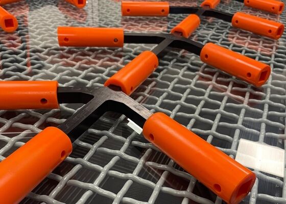 Zware anti-verstopperingsstangen voor kolenscreeningssystemen