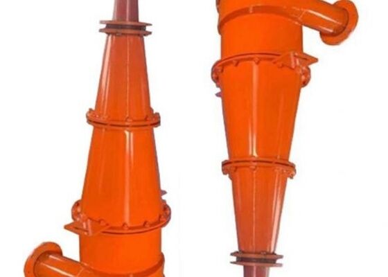Hydrocyclone-separator voor de mijnbouw, keramisch rubber gelijnd cyclone voor fijn zandherstel