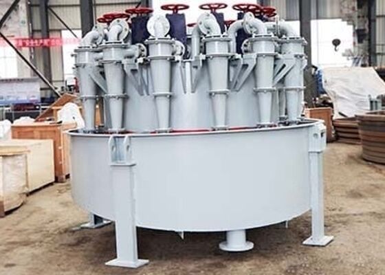 Industriële mijnbouw Hydrocyclone Separator High Capacity PU Cyclone Voor de verwerking van kopererts