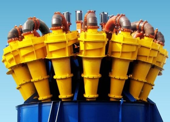 Hydrocyclone van voedselkwaliteit van kunststof met slijtagebestendige PU-liner voor efficiënte centrifugale scheiding in de mijnbouw