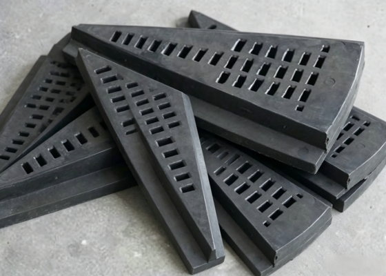Flexible rubber liners voor slijpwerk snelle installatie en vervanging