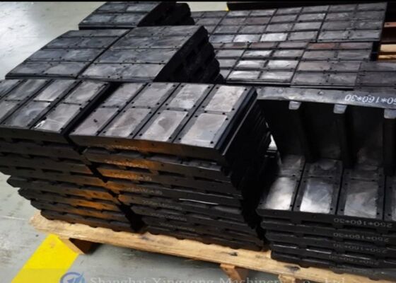 Abrasiebestendige en inslagbestendige rubberfolie voor kogelmolen met warmtebehandeld oppervlak