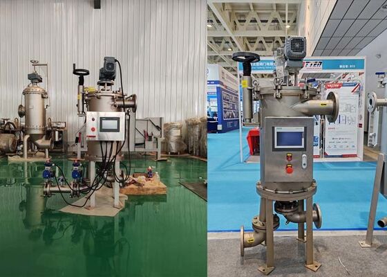 Externe schraper Automatische zelfreinigende filterzeef