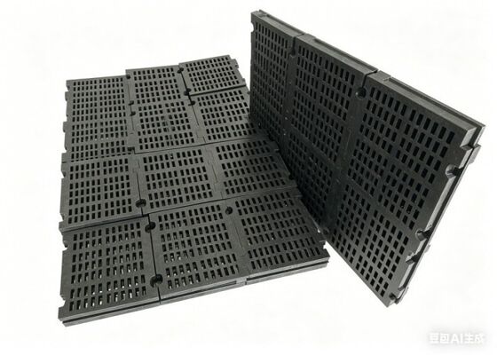 Mijnbouw trilscherm rubberen paneel met hoge open ruimte