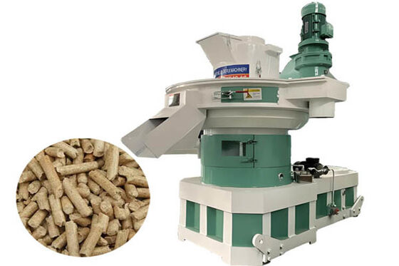 250-350 kg/uur Biomassa Briquette Press voor koffiezetgrond