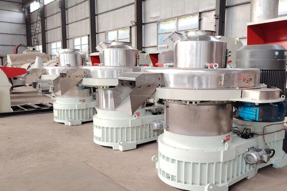Low Energy Biomassa Brikettenmachine 22 kWh per Ton