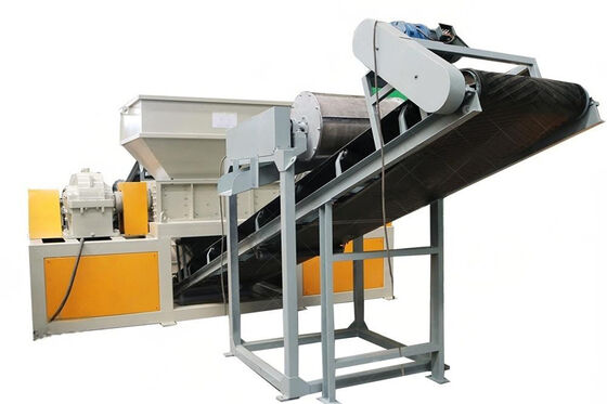 60 kW totale vermogen shredder voor MSW reductie