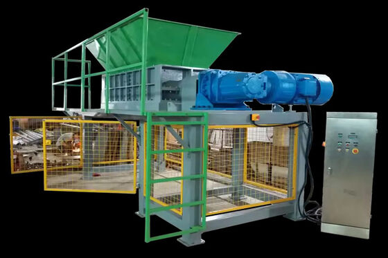 Dubbele schacht versnipper 200 mm diameter schacht voor zware lasten