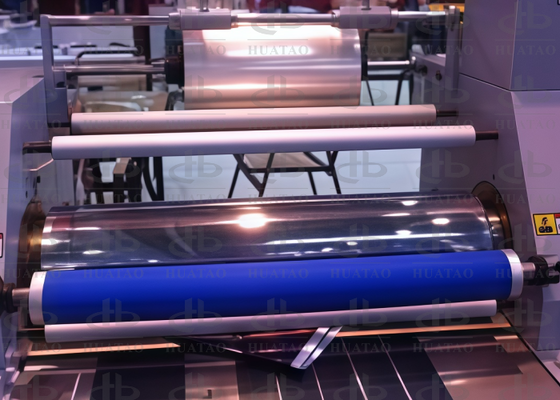Keramisch geïsoleerde watergekoelde inductieverwarmingsrol voor thermische print en precoat-laminering