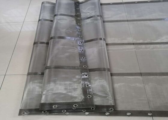 Rotex Vervanging Grommet Screen 316 roestvrij staal Canvas Edge Mining Applicaties