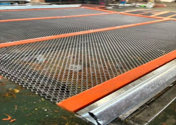 Zwaar uitgevoerd zelfreinigend zeefgaas voor brekerinstallaties