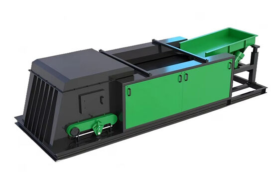 Eddy-stroomseparator voor koperherwinning uit versnipperde batterijbehuizingen