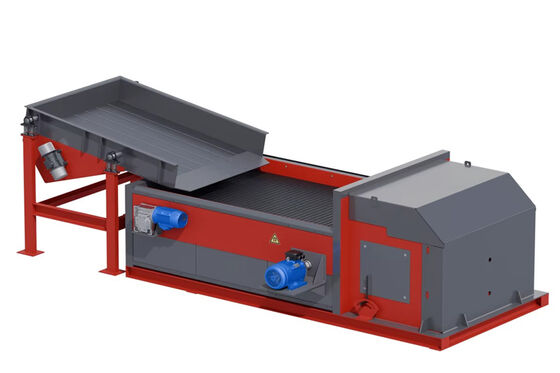 E afval Recycling Machine Eddy Current Separator voor verpletterde circuitboards