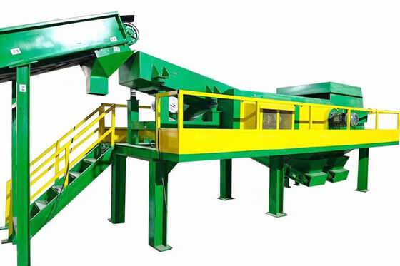 Industriële eddy-stroomseparator voor WEEE-vermalingslijn 1-40 mm deeltjesgrootte